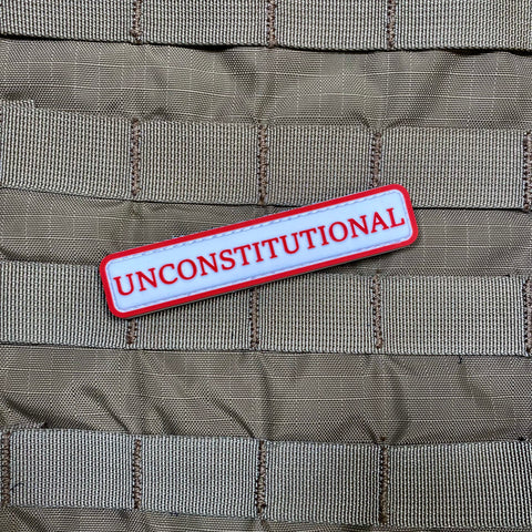 Unconstitutional PVC Morale Patch - Tactical Outfitters