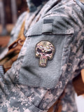 Multicam Skull PVC Morale Patch - Tactical Outfitters