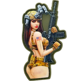 Tactical Pin-Up PVC Morale Patch - Tactical Outfitters