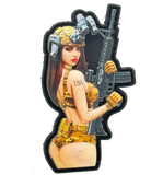 Tactical Pin-Up PVC Morale Patch - Tactical Outfitters