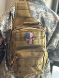 American Patriot Skull PVC Morale Patch - Tactical Outfitters