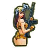 Tactical Pin-Up PVC Morale Patch - Tactical Outfitters