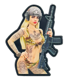 Tactical Pin-Up V2 PVC Morale Patch - Tactical Outfitters