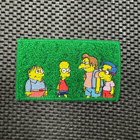 Bart In The Bushes Morale Patch - Tactical Outfitters