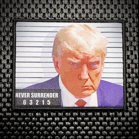 The Trump Mugshot Morale Patch - Tactical Outfitters