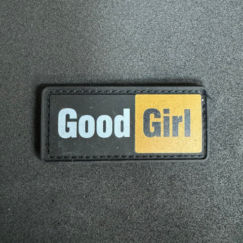 GOOD GIRL PVC MORALE PATCH - Tactical Outfitters