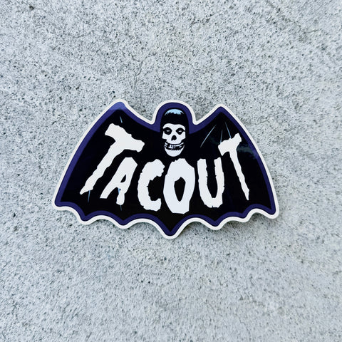 TacOut Crimson Ghost Sticker - Tactical Outfitters