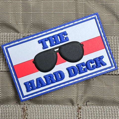 THE HARD DECK PVC MORALE PATCH - Tactical Outfitters