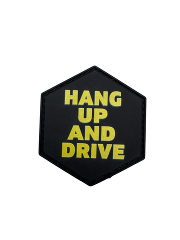 Hang Up and Drive PVC Morale Patch