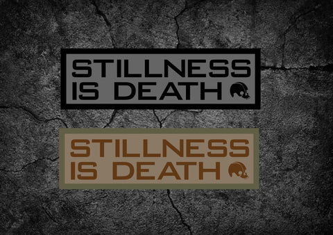 Pre-Order: Sneakreaper - Stillness is Death Morale Patch - Tactical Outfitters