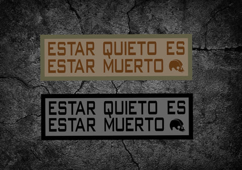 Pre-Order: Sneakreaper - Stillness is Death Morale Patch (En Espanol) - Tactical Outfitters