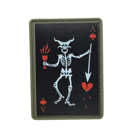 Ace Of Spades - Demon Hunter - PVC Morale Patch - Tactical Outfitters