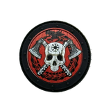 Viking Skull & Axes PVC Morale Patch - Tactical Outfitters