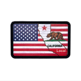 California Local Flag PVC Morale Patch - Tactical Outfitters