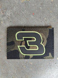 3 LASER CUT GITD MCB MORALE PATCH - Tactical Outfitters