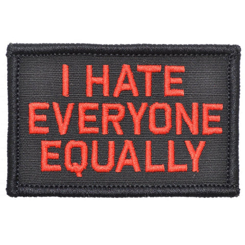 I Hate Everyone Equally Morale Patch - Tactical Outfitters