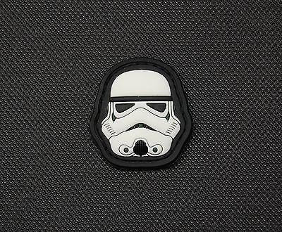 MINI STORMTROOPER HELMET 3D PVC MORALE PATCH - Tactical Outfitters