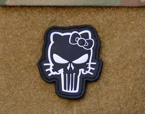 Hello Kitty Skull Morale Patch by NEO Tactical Gear