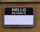 HELLO MY NAME IS MORALE PATCH - Tactical Outfitters