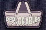 BASKET OF DEPLORABLES GITD 3D PVC MORALE PATCH - Tactical Outfitters