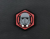 First Order Death Trooper Helmet PVC Morale Patch - Tactical Outfitters