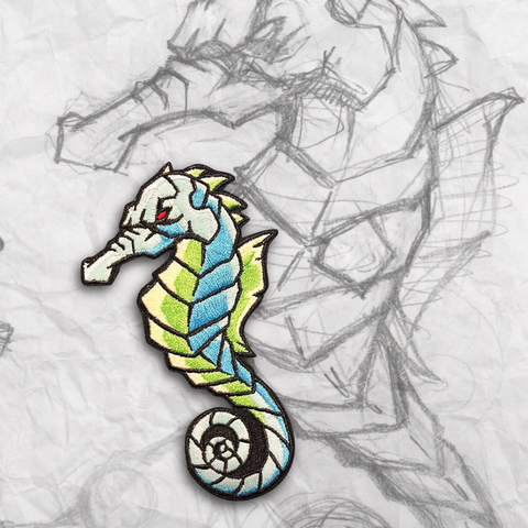 GRUMPY SEAHORSE MORALE PATCH - Tactical Outfitters