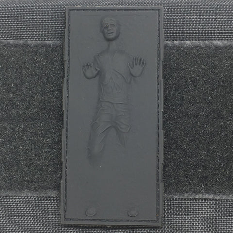 HAN SOLO IN CARBONITE EMBOSSED PVC MORALE PATCH - Tactical Outfitters