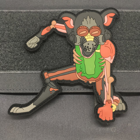 PICKLE RICK RAT SUIT V2 - 3D PVC MORALE PATCH - Tactical Outfitters