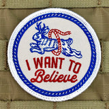 I WANT TO BELIEVE JACKALOPE MORALE PATCH - Tactical Outfitters