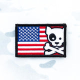 Freedom Crossbones Dog Morale Patch - Tactical Outfitters