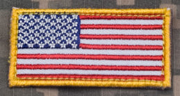 US FLAG MINI PATCH - Tactical Outfitters