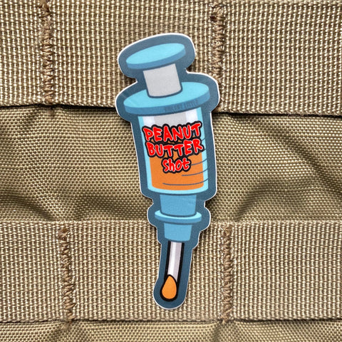 PEANUT BUTTER SHOT STICKER - Tactical Outfitters