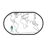 ADRIFT VENTURE WORLD TRACKER MAP STICKER - Tactical Outfitters