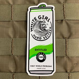 WHITE GIRL HARD SELTZER STICKER - Tactical Outfitters