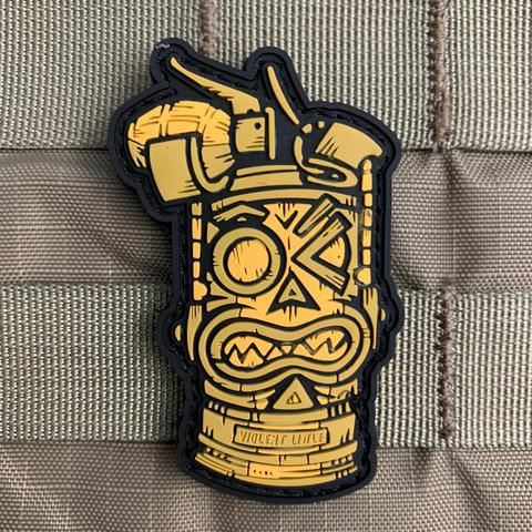 Violent Little War Tiki 2.0 - PVC Morale Patch - Tactical Outfitters