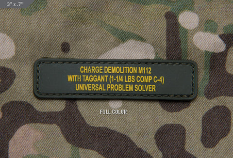 C4 PROBLEM PVC MORALE PATCH - Tactical Outfitters