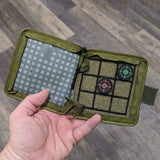 Tic Tactical Toe - Pocket Game - 4"x4" - with Reticle patches - Tactical Outfitters