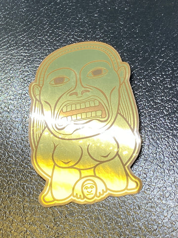 Fertility Idol Golden Sticker - Tactical Outfitters