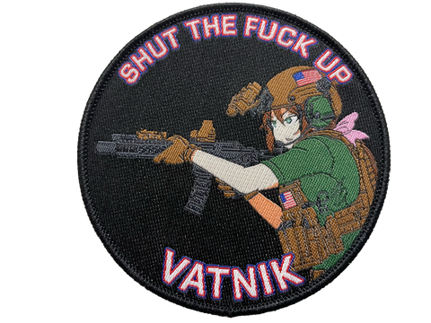 SHUT THE F*** UP, VATNIK MORALE PATCH - Tactical Outfitters