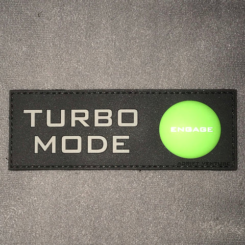 Adrift Venture Turbo Mode PVC Morale Patch - Tactical Outfitters