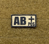 Tactical Outfitters Blood Type Morale Patches - Tactical Outfitters