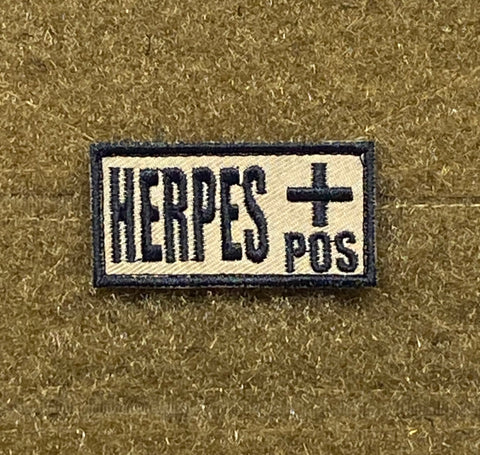 Herpes +/- Morale Patch - Tactical Outfitters