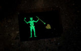 Blackbeard - Edward Teach - Laser Cut GITD Morale Patch - Tactical Outfitters