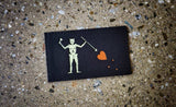 Blackbeard - Edward Teach - Laser Cut GITD Morale Patch - Tactical Outfitters