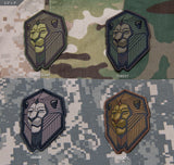 Industrial Lion PVC Morale Patch - Tactical Outfitters