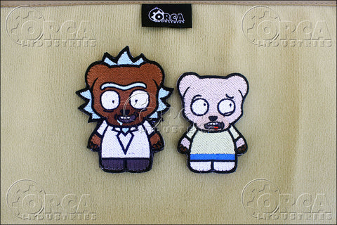 RICK & MORTY KUMA KORPS MORALE PATCH SET - Tactical Outfitters