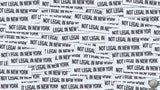 Not Legal In New York Sticker - Tactical Outfitters