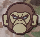 Monkey Head PVC Morale Patch - Tactical Outfitters