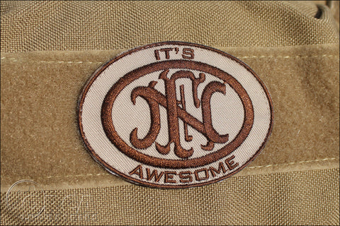 FN AWESOME MORALE PATCH - Tactical Outfitters