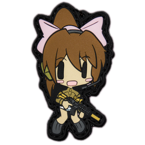 CHIBI SAYORI HYBRID PVC MORALE PATCH/STRAP - Tactical Outfitters